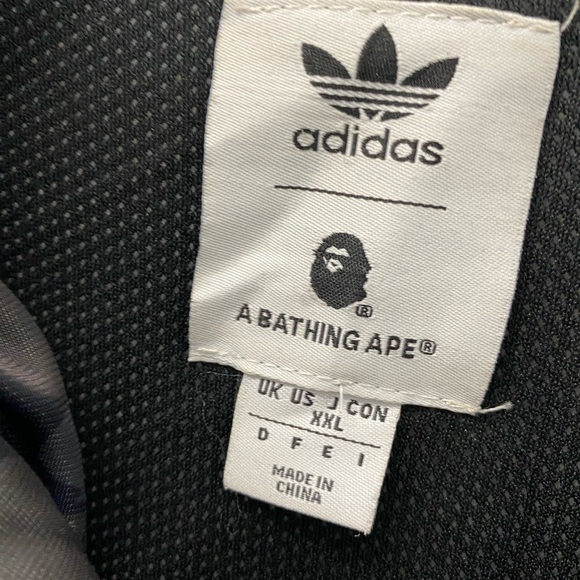 Vintage Adidas Bape Ape Camo Track Jacket - Picture 5 of 6